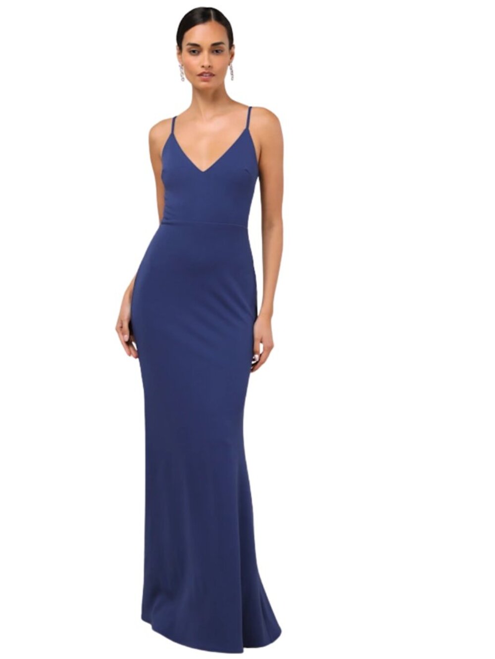 Infinite Glory Royal Blue Maxi Dress Size M